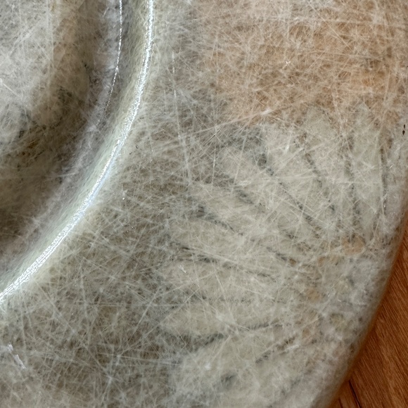 Traymold Fiberglass 16" Round Divided Serving Tray Yellow White Big Daisy Flower - Picture 14 of 15